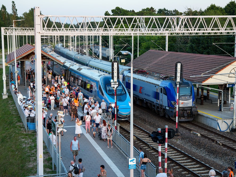 Pendolino dotarło do Ustki