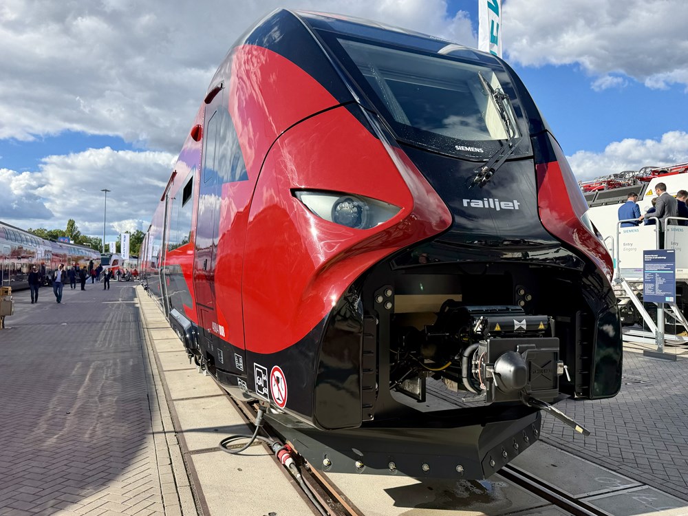 InnoTrans: Siemens pokazuje nowego RailJeta na platformie Mireo
