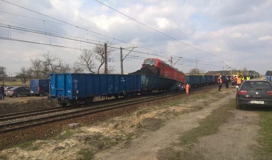 Wypadek z Vectronem w okolicy Koła