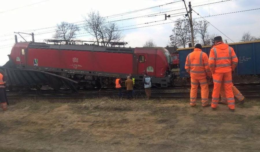 Wypadek z Vectronem w okolicy Koła