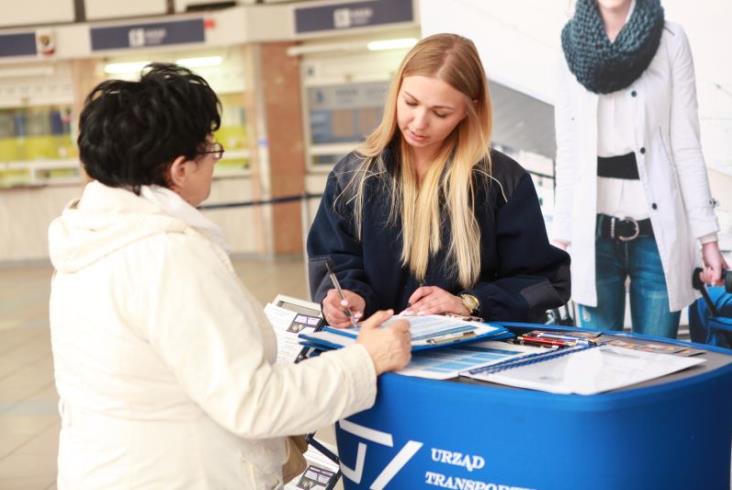 Dzień Pasażera w Częstochowie. UTK informował pasażerów i sam pytał Dzień Pasażera w Częstochowie. UTK informował pasażerów i sam pytał
