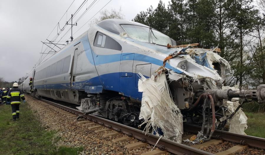 Groźny wypadek Pendolino pod Opolem. 18 osób rannych [aktualizacja]
