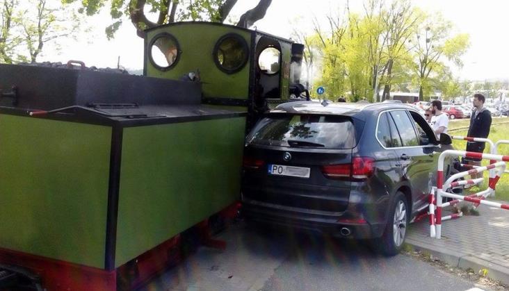 Pechowy powrót parowozu na „Maltankę"