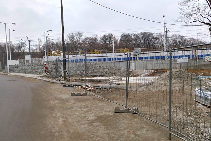 Postępują prace przy krakowskiej łącznicy [zdjęcia]