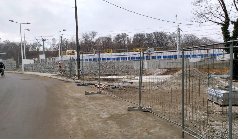 Postępują prace przy krakowskiej łącznicy [zdjęcia]