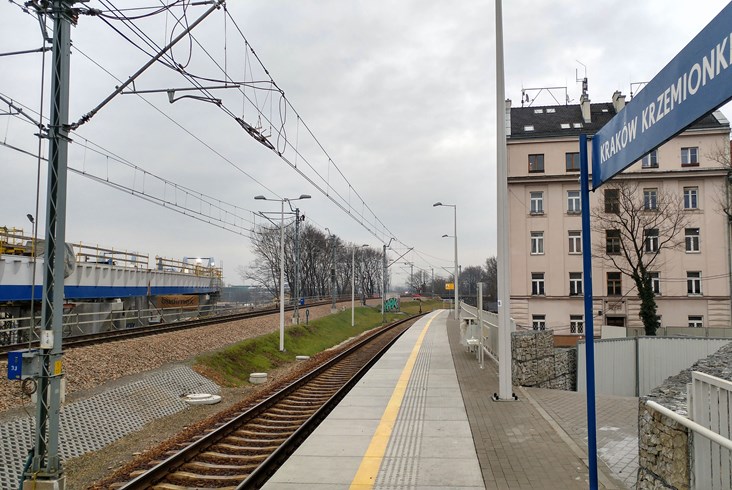 Postępują prace przy krakowskiej łącznicy [zdjęcia]