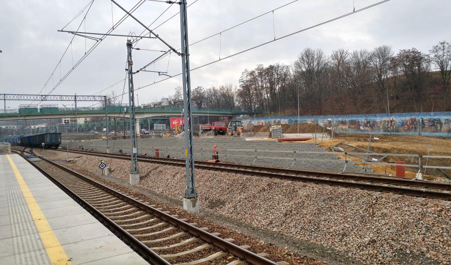Postępują prace przy krakowskiej łącznicy [zdjęcia]
