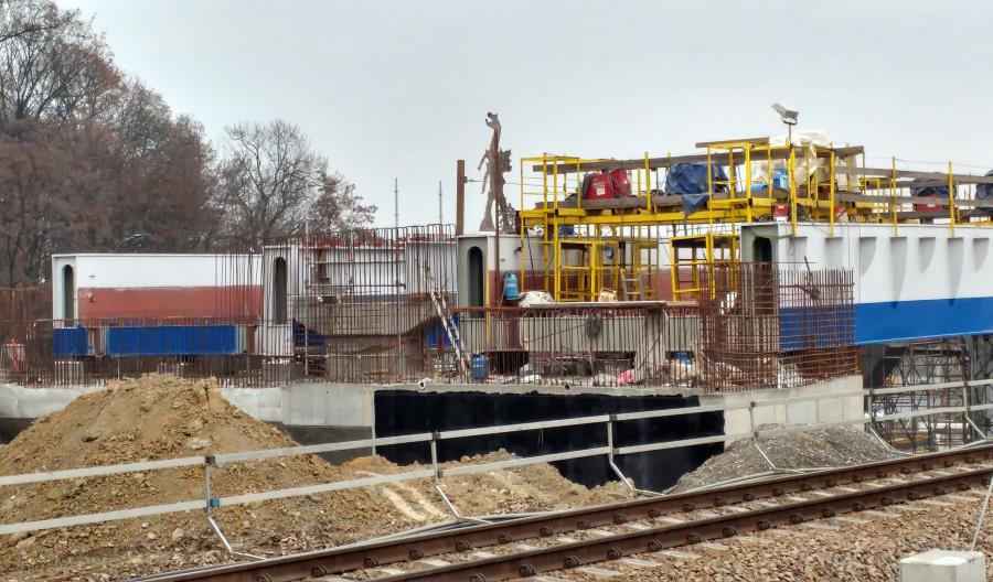 Postępują prace przy krakowskiej łącznicy [zdjęcia]