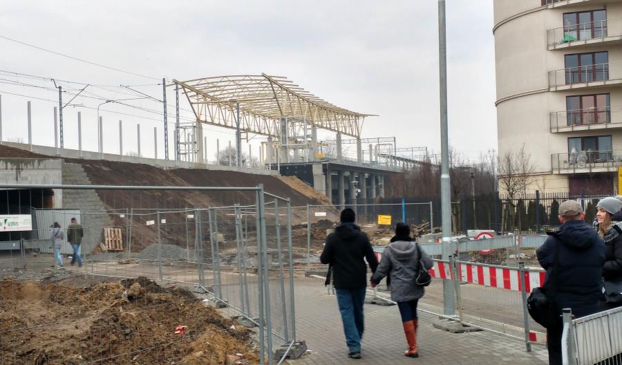 Postępują prace przy krakowskiej łącznicy [zdjęcia]