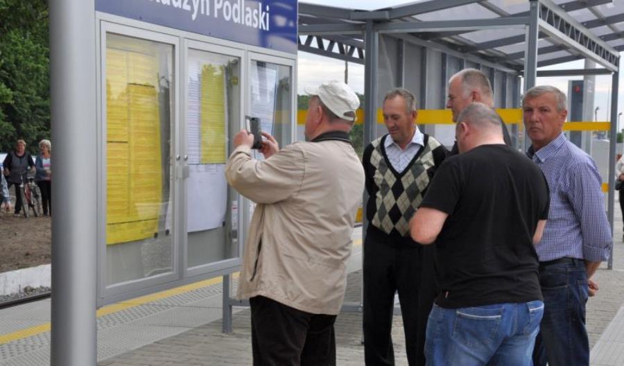 Tak Radzyń Podlaski cieszył się z powrotu pociągów [zdjęcia]