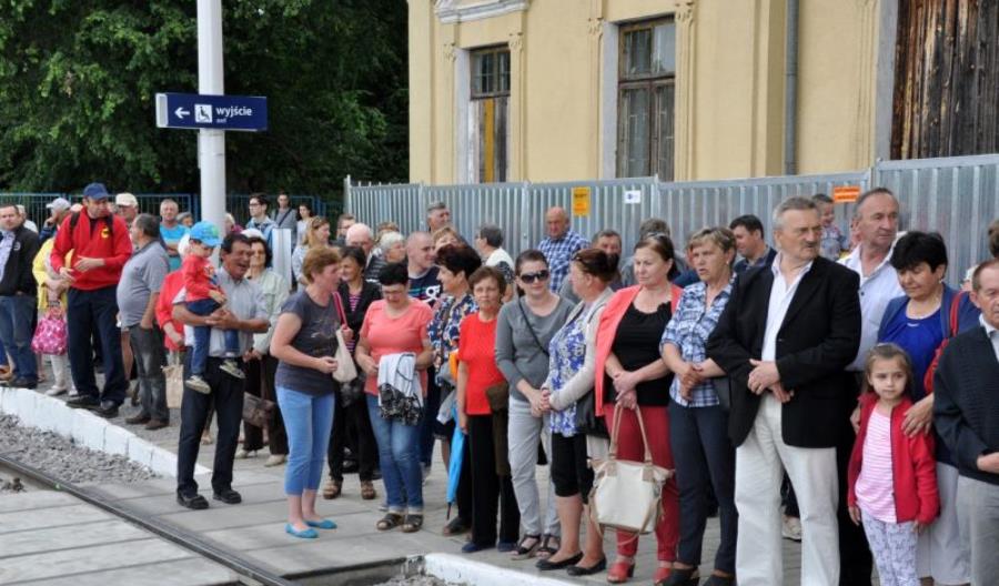 Tak Radzyń Podlaski cieszył się z powrotu pociągów [zdjęcia]