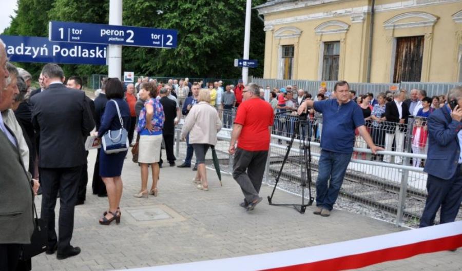 Tak Radzyń Podlaski cieszył się z powrotu pociągów [zdjęcia]