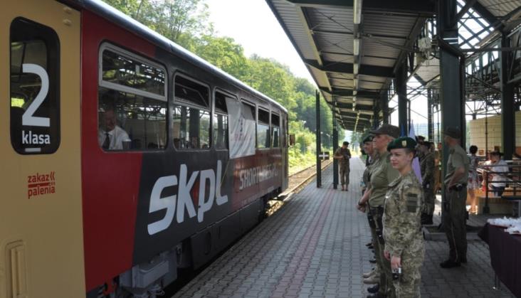 Wagon motorowy SKPL dotarł na Słowację i Ukrainę [wideo]