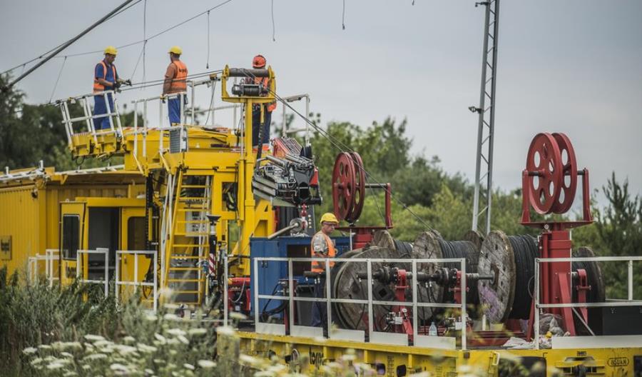 PLK: Prace na E20 trwają [zdjęcia]
