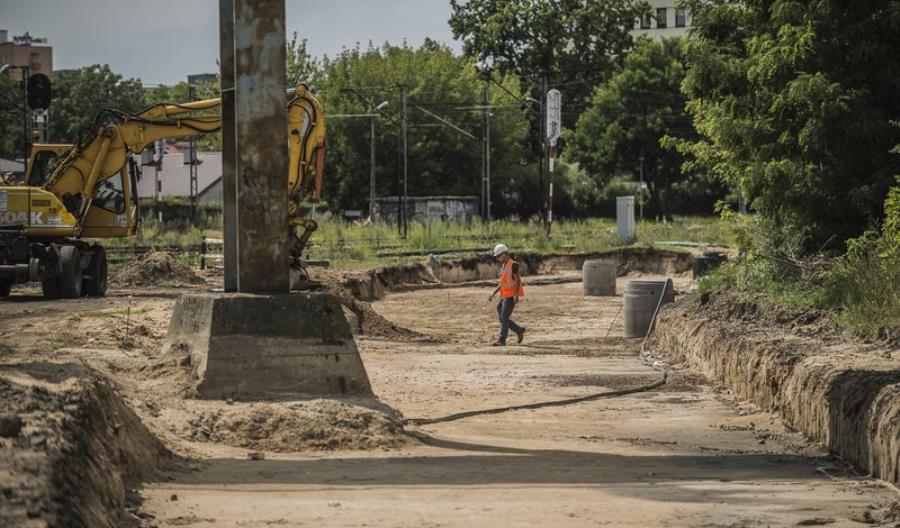 PLK: Prace na E20 trwają [zdjęcia]