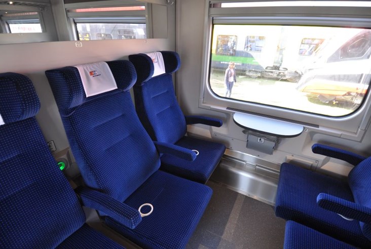 PKP Intercity pokazały na Trako zmodernizowane wagony [zdjęcia]
