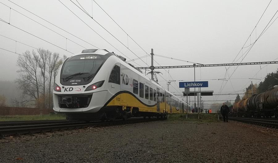 Impuls Kolei Dolnośląskich wjechał do Czech [zdjęcia]