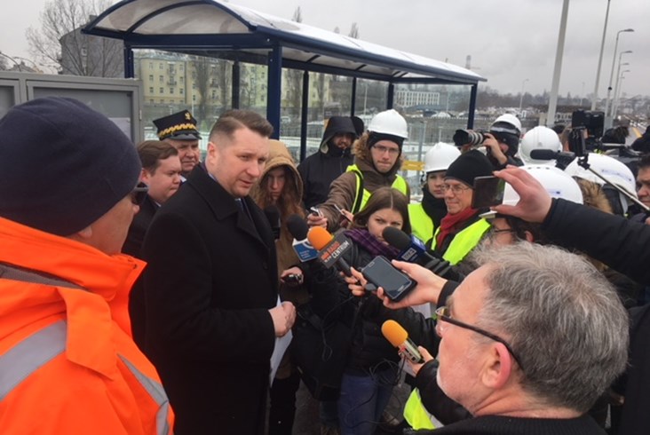 Przebudowa stacji Lublin: Od marca peron tymczasowy