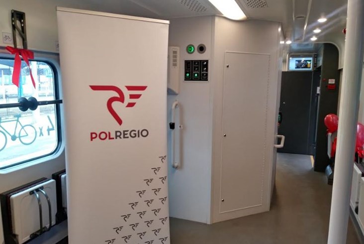 Polregio zaprezentowało zmodernizowane EN57Ald w Łukowie i w Olsztynie