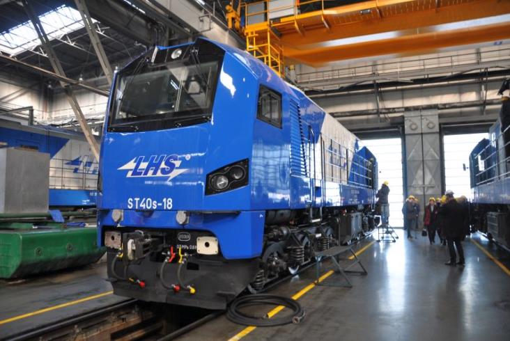 Newag: Pierwsza z dziesięciu lokomotyw 311Da w PKP LHS Newag: Pierwsza z dziesięciu lokomotyw 311Da w PKP LHS