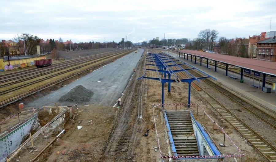 PLK zaprezentowała postępy prac na stacji Kwidzyn