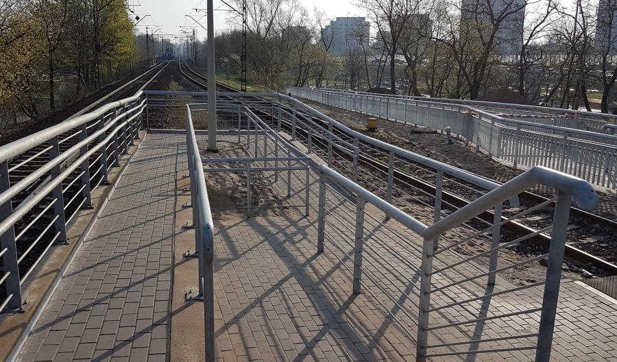 PKP PLK przebudowują przystanek kolejowy Warszawa ZOO [zdjęcia]