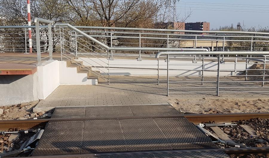 PKP PLK przebudowują przystanek kolejowy Warszawa ZOO [zdjęcia]