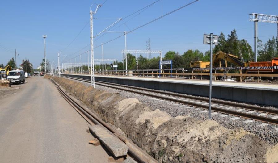 PLK podsumowuje stan prac na linii E20 Poznań – Warszawa 
