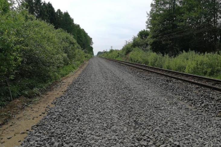 Trwają prace na odcinku Szczecinek – Runowo Pomorskie Trwają prace na odcinku Szczecinek – Runowo Pomorskie