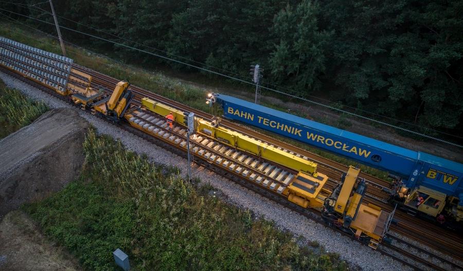 KZN na budowie łącznicy Czarnca – Włoszczowa Północ [zdjęcia]