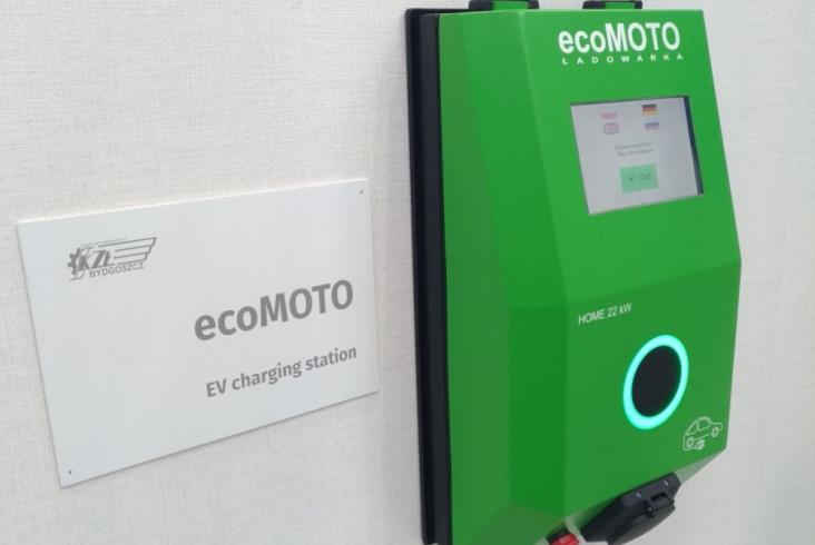 KZŁ Bydgoszcz: Stacja ładowania ecoMOTO na InnoTrans KZŁ Bydgoszcz: Stacja ładowania ecoMOTO na InnoTrans