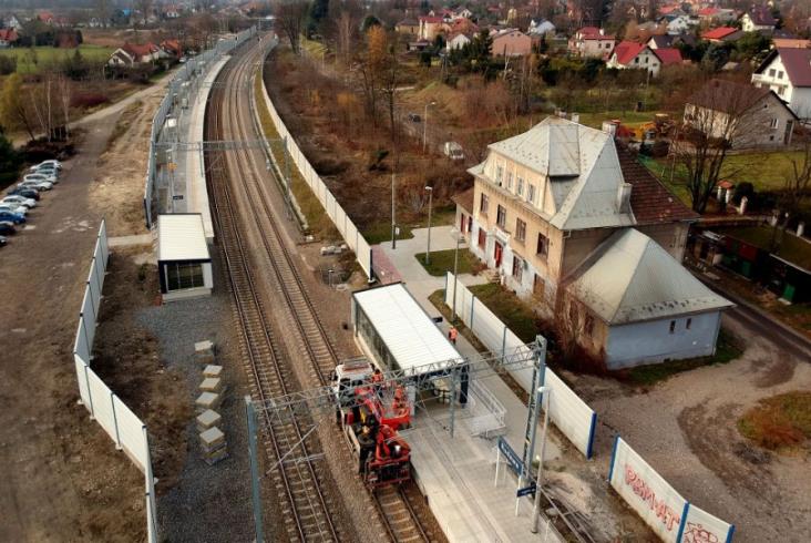 Trwają prace na linii E30 Kraków – Katowice Trwają prace na linii E30 Kraków – Katowice