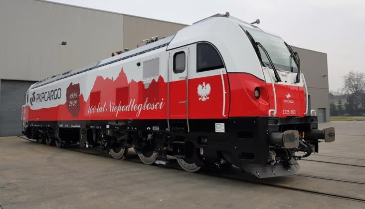 Pierwsza w Europie szecioosiowa lokomotywa Newag Dragon 2 z zezwoleniem