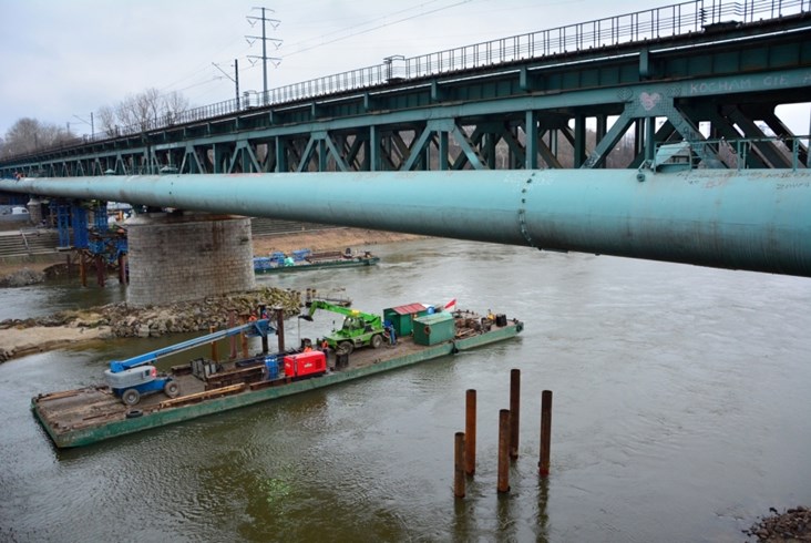 Most Gdański. Trwa demontaż 9 starych przęseł [zdjęcia]