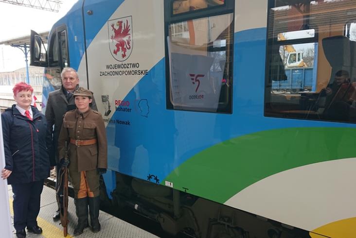 Regiobohaterka Przewozów Regionalnych w Kołobrzegu Regiobohaterka Przewozów Regionalnych w Kołobrzegu