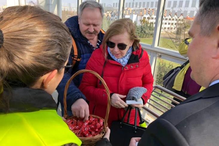 10-milionowy pasażer Pomorskiej Kolei Metropolitarnej 10-milionowy pasażer Pomorskiej Kolei Metropolitarnej