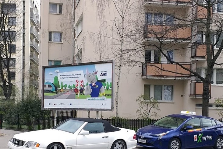 Kampania Kolejowe ABC widoczna w największych polskich miastach