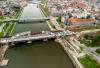 Kraków: Pierwszy z trzech nowych mostów prawie gotowy