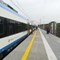 Podróżni wyjeżdżają z nowych peronów między Suminą a Nędzą Podróżni wyjeżdżają z nowych peronów między Suminą a Nędzą