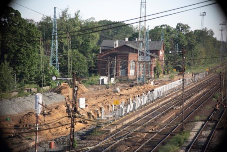Trwa modernizacja linii kolejowej z Lubina do Rudnej Gwizdanów Trwa modernizacja linii kolejowej z Lubina do Rudnej Gwizdanów