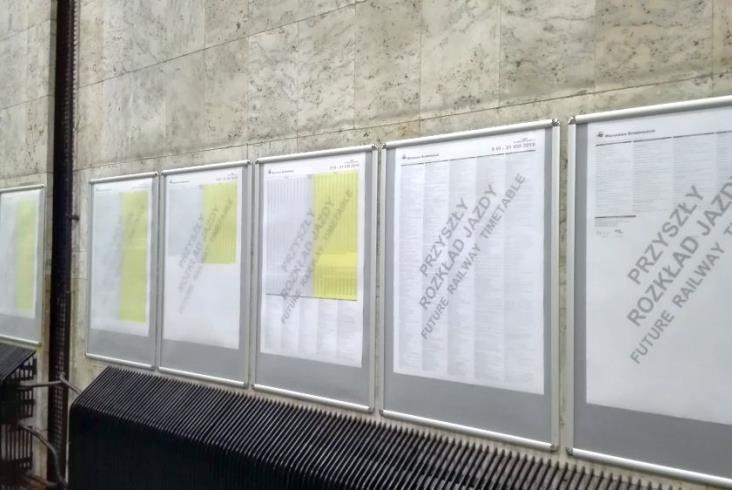 Warszawa Śródmieście: 1207 adnotacji do rozkładu Warszawa Śródmieście: 1207 adnotacji do rozkładu