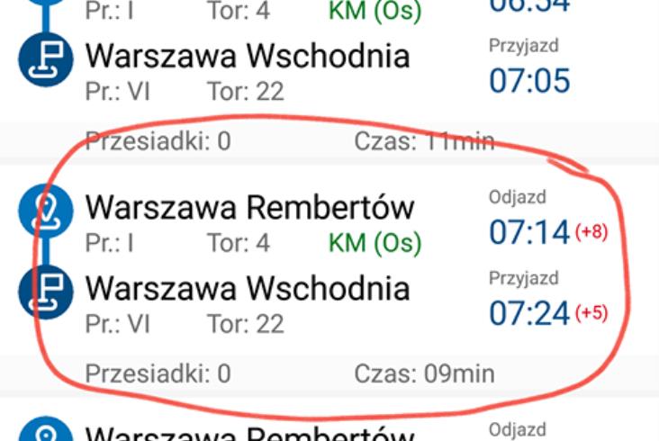 Ogromny tłok w pociągach z Rembertowa. Mieszkańcy mają dość