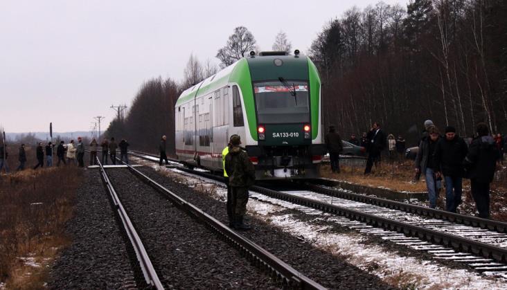 Podlaskie: Dlaczego pociągi nie dojeżdżają do Cisówki? 