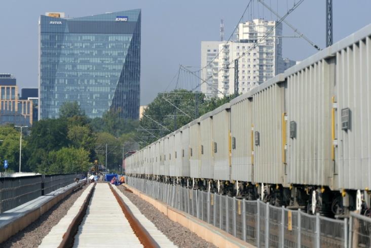 PLK: Kończą się prace przy Moście Gdańskim w Warszawie PLK: Kończą się prace przy Moście Gdańskim w Warszawie
