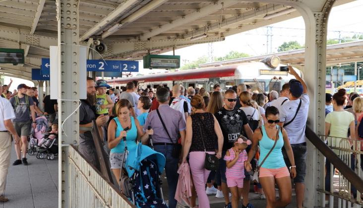 Koleje Śląskie: 15 sierpnia pojechało z nami 100 tysięcy pasażerów