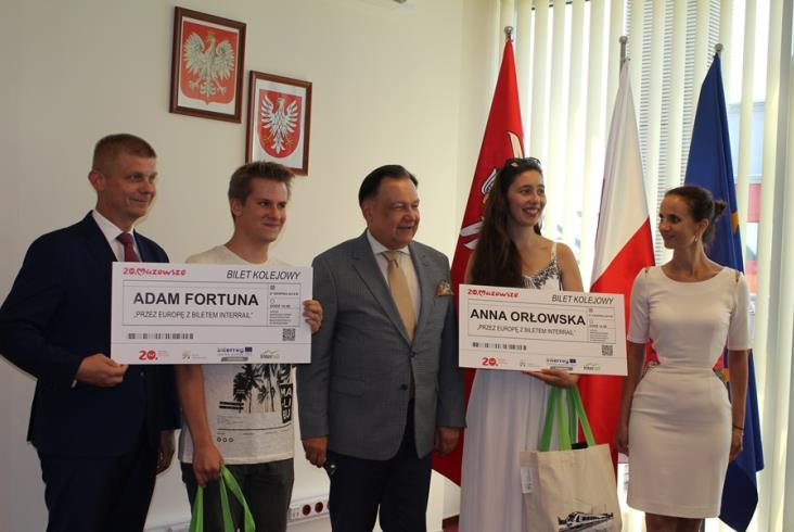 Pociągiem po Europie - są zwycięzcy konkursu Interrail Pociągiem po Europie - są zwycięzcy konkursu Interrail