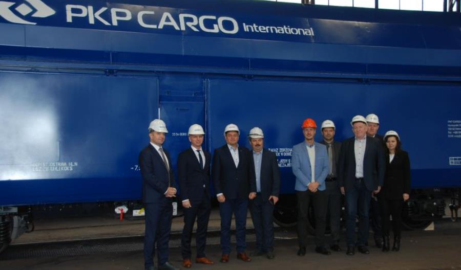 Pierwsze wagony w nowym brandingu PKP Cargo International