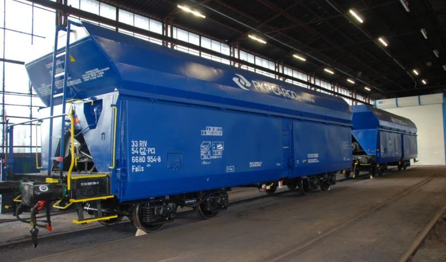 Pierwsze wagony w nowym brandingu PKP Cargo International