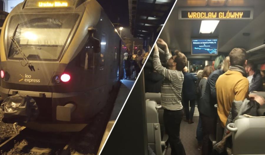 Chętnych na podróż z Leo Expressem do Pragi więcej niż miejsc. Musi odwołać kurs komercyjny [zdjęcia]