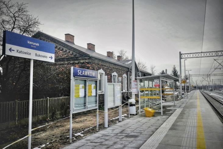Przebudowa stacji Sławków na półmetku